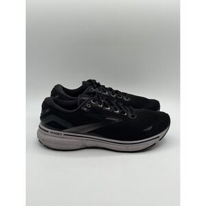 Brooks Ghost 15 Womens Size 9.5 Running Walking Shoes Black Athletic Sneakers